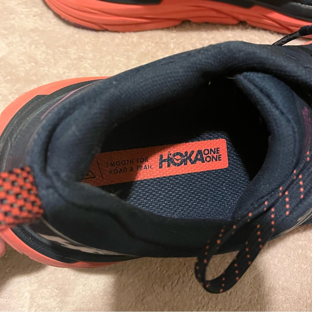 Hoka One One Challenger ATR 6 GTX Shoes Womens 8 B Blue Running Sneakers - Picture 9 of 11